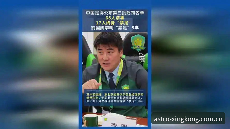 中国足协第三批禁足名单深度解读：从星空体育视角看行业整顿
